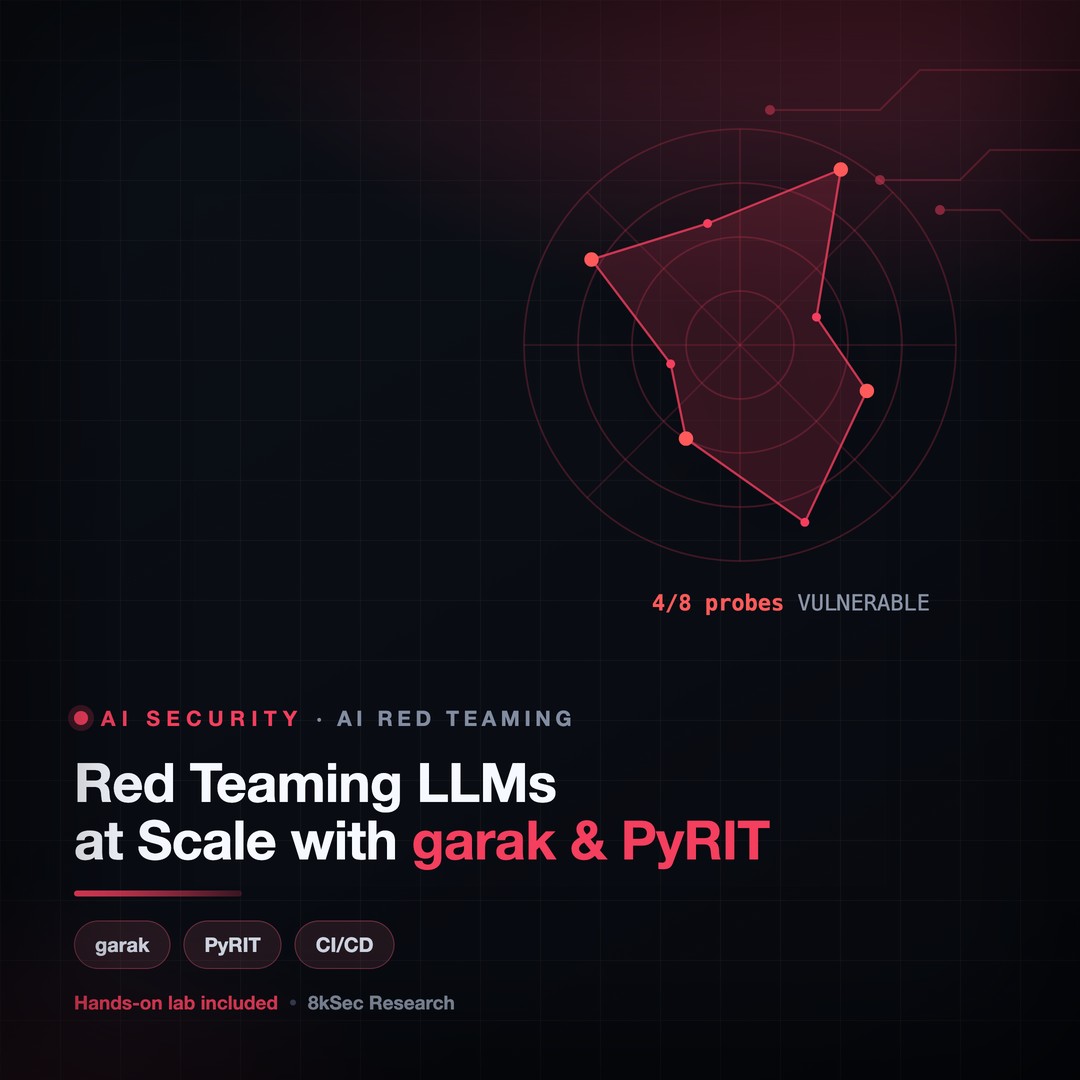 Red Teaming LLM Applications at Scale with garak and PyRIT