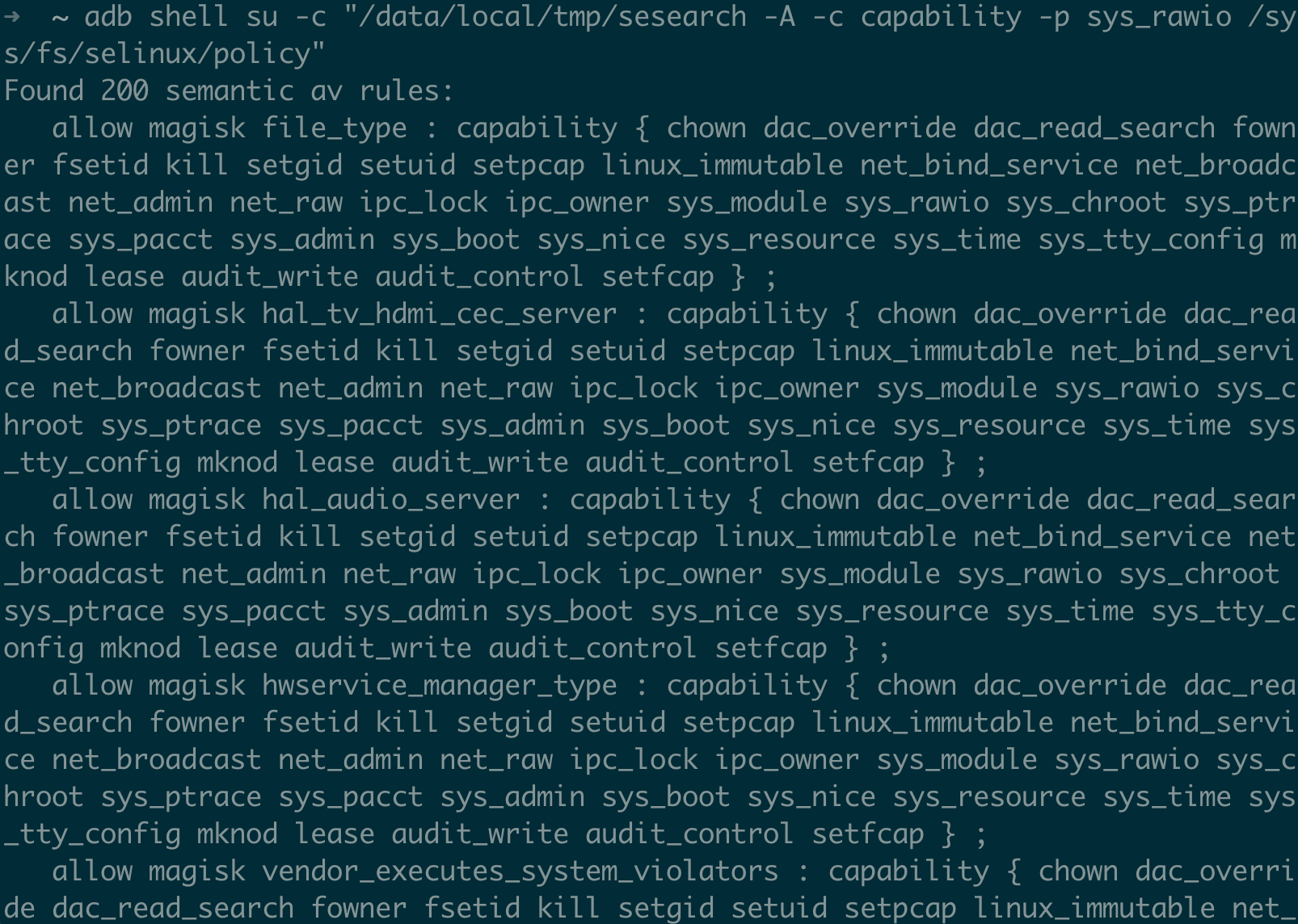 selinux-4-16
