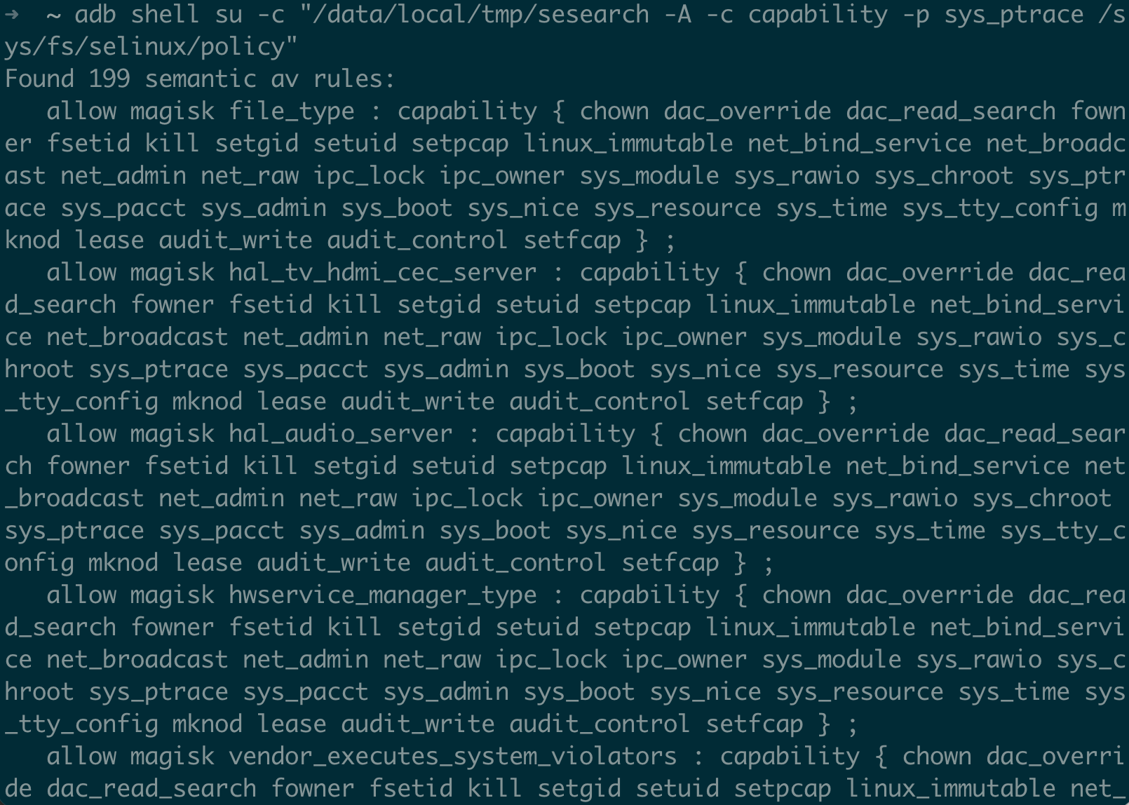 selinux-4-17