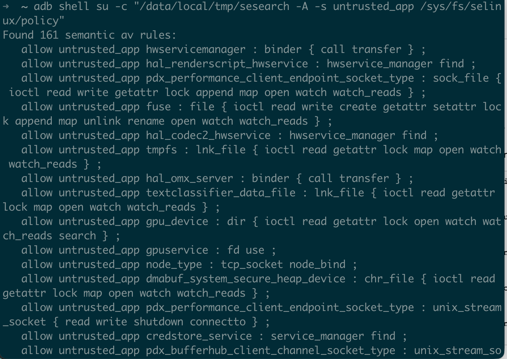 selinux-4-7