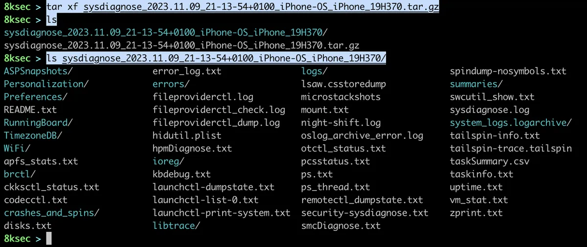 sysdiagnose_extracting_archive
