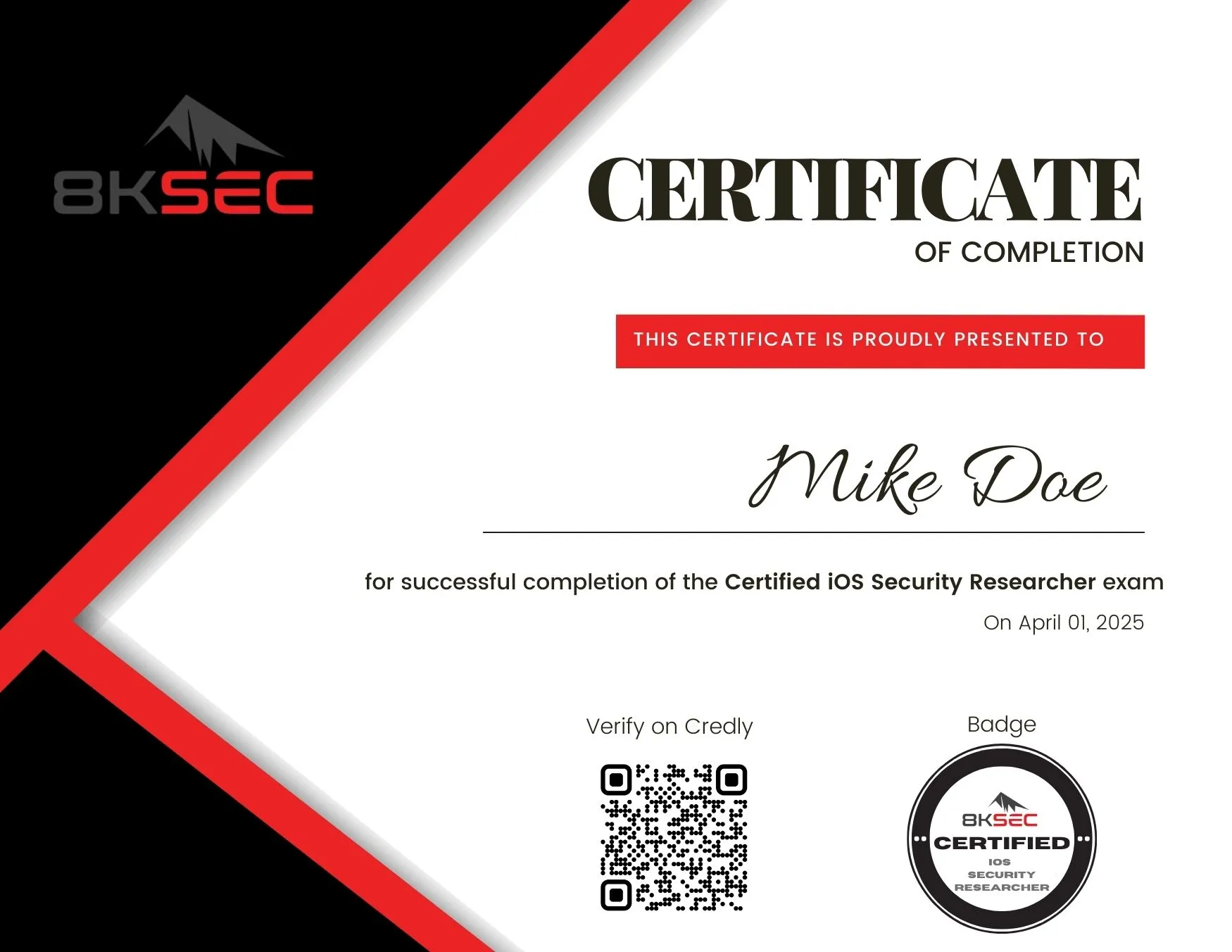 Certified iOS Security Researcher
