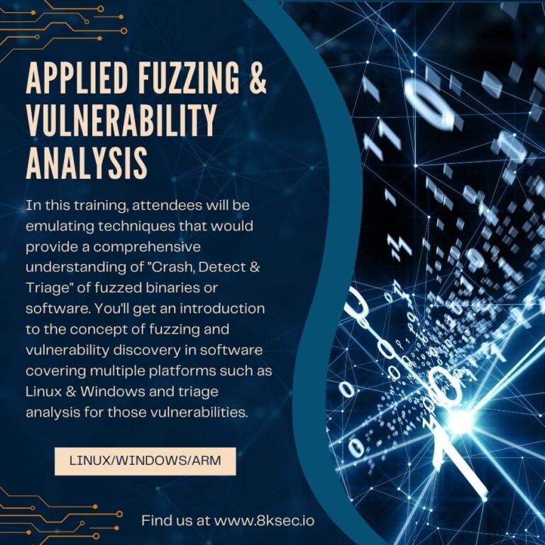 Applied Fuzzing and Vulnerability Analysis