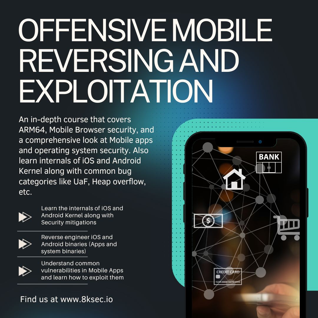 Offensive Mobile Reversing and Exploitation