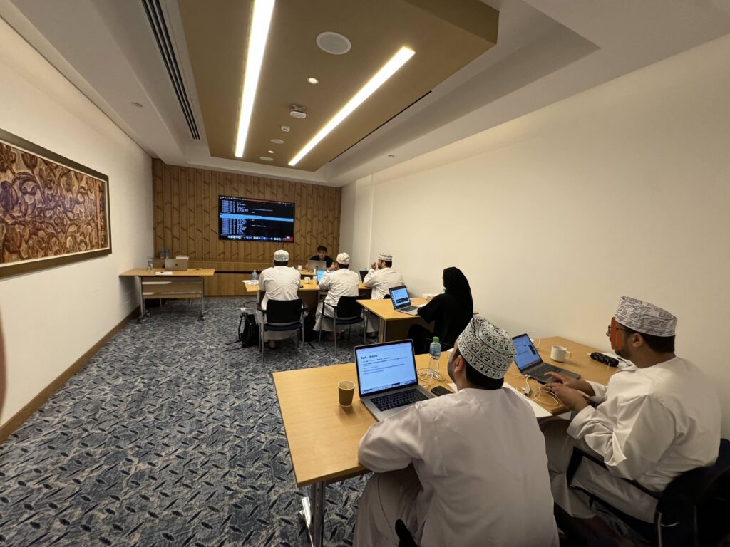 Mobile security training session