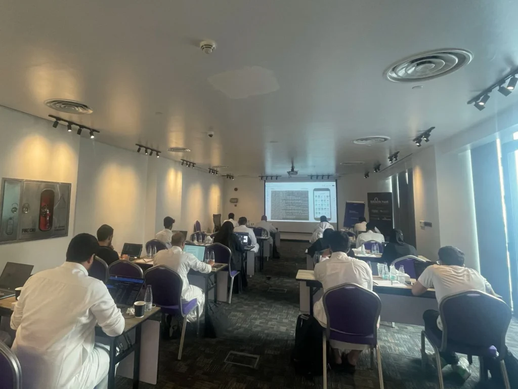 Training with laptops